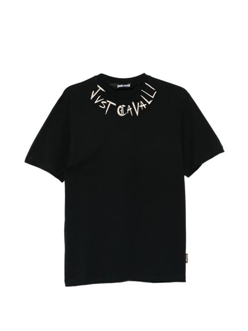 T-shirt uomo con stampa JUST CAVALLI | 80OAHE21CJ110899